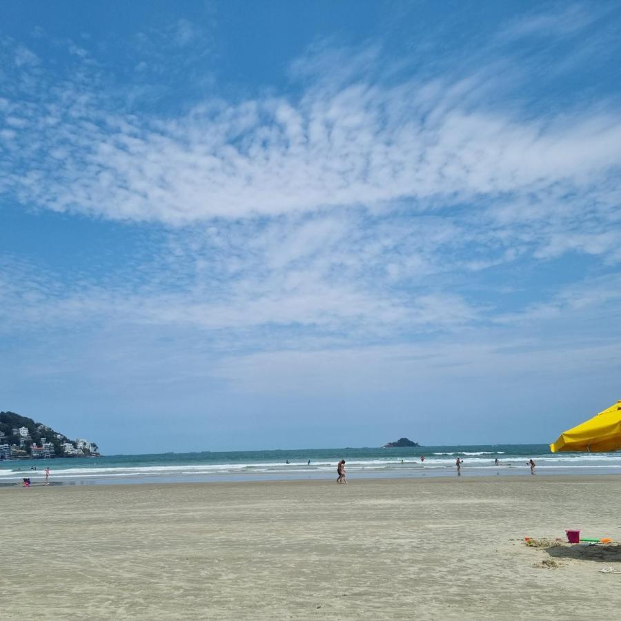 Apartamento Sol Dourado Vista Mar Guaruja Enseada Extérieur photo